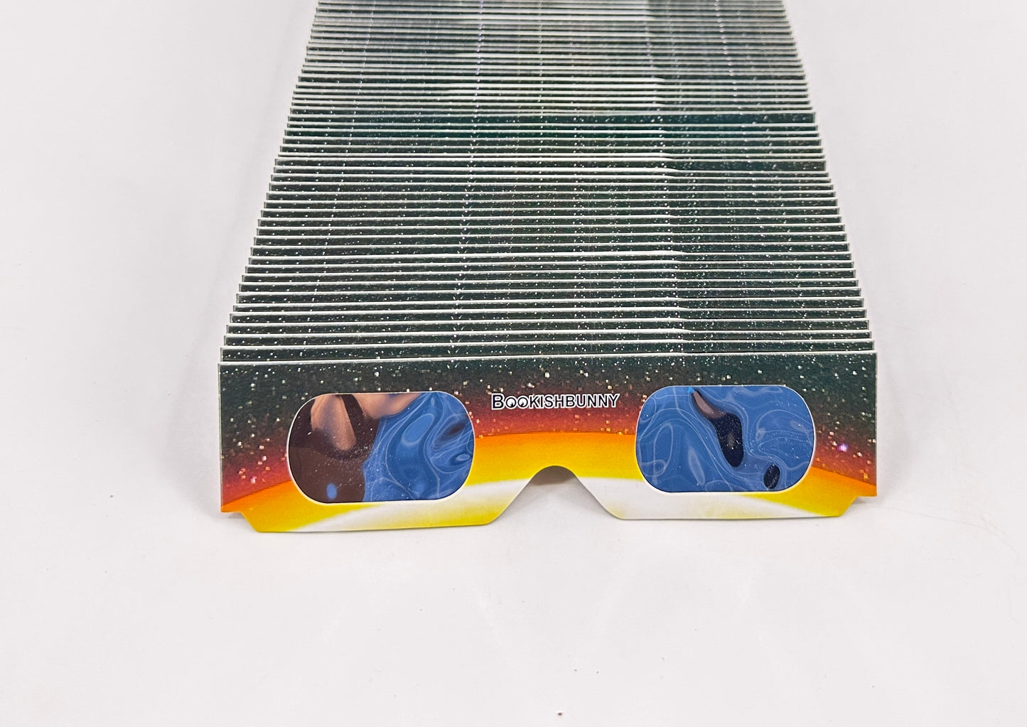 50 Pairs Bookishbunny Solar Eclipse Viewers Paper Glasses Sun Viewing