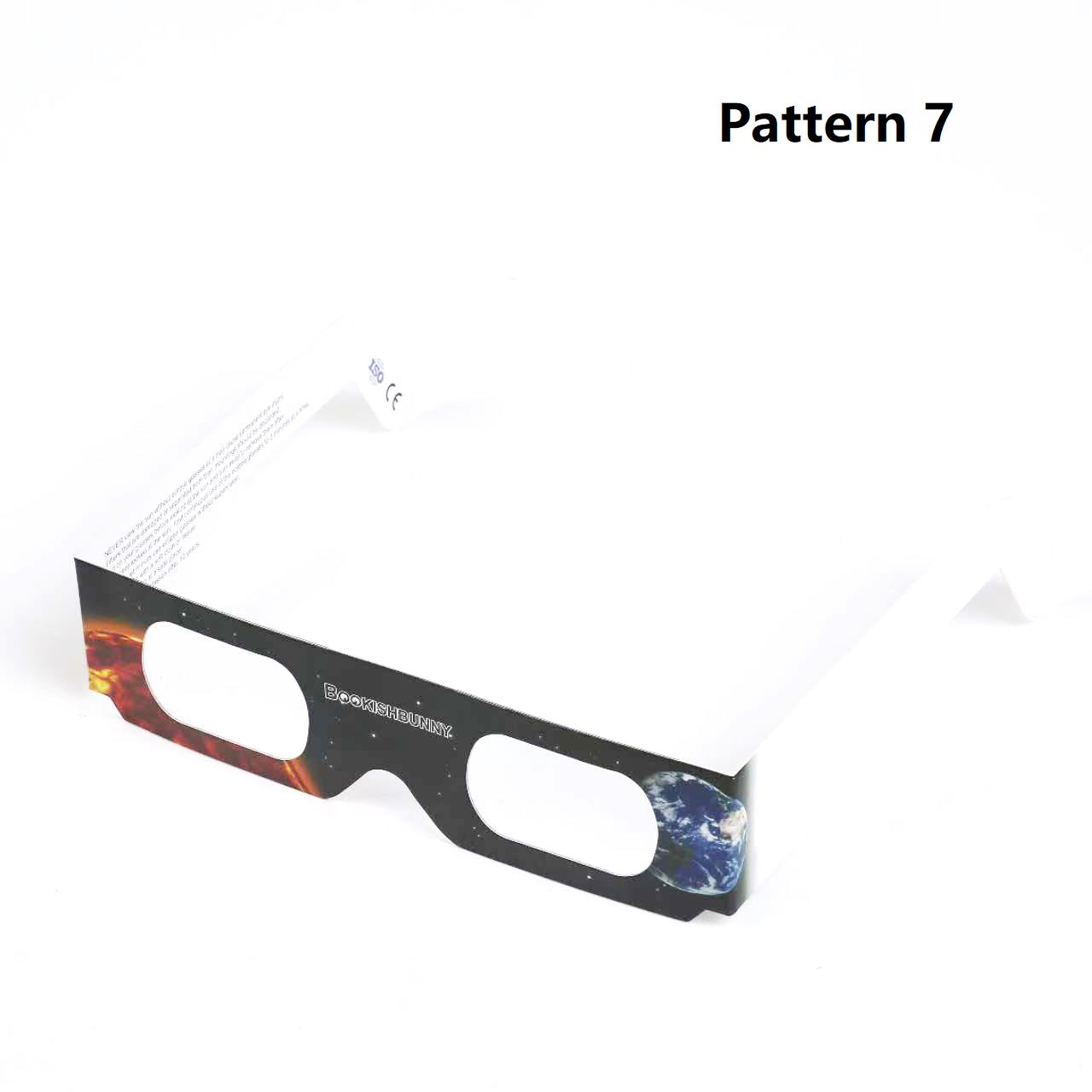 100 Pairs Bookishbunny Solar Eclipse Viewers Paper Glasses Sun Viewing