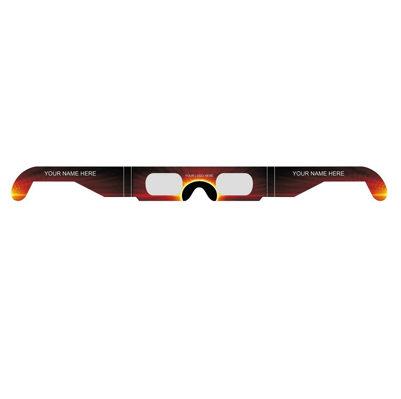 5000 Pairs Custom Made Paper Eclipse Glasses with Our Design