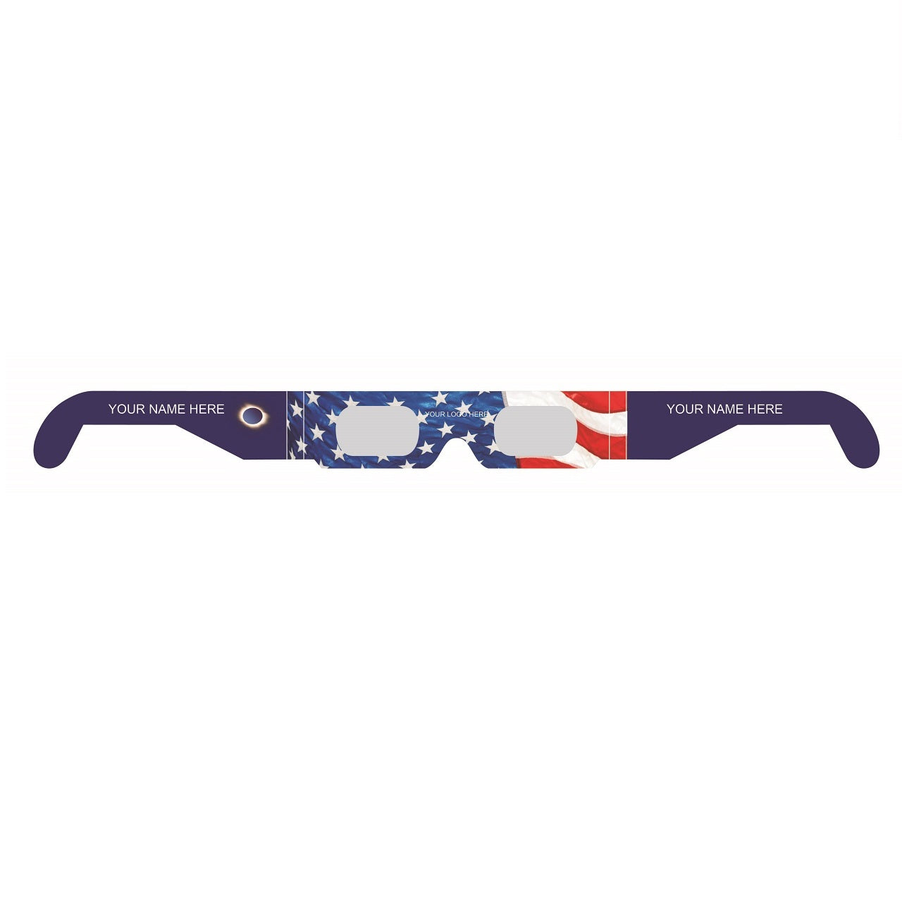 5000 Pairs Custom Made Paper Eclipse Glasses with Our Design