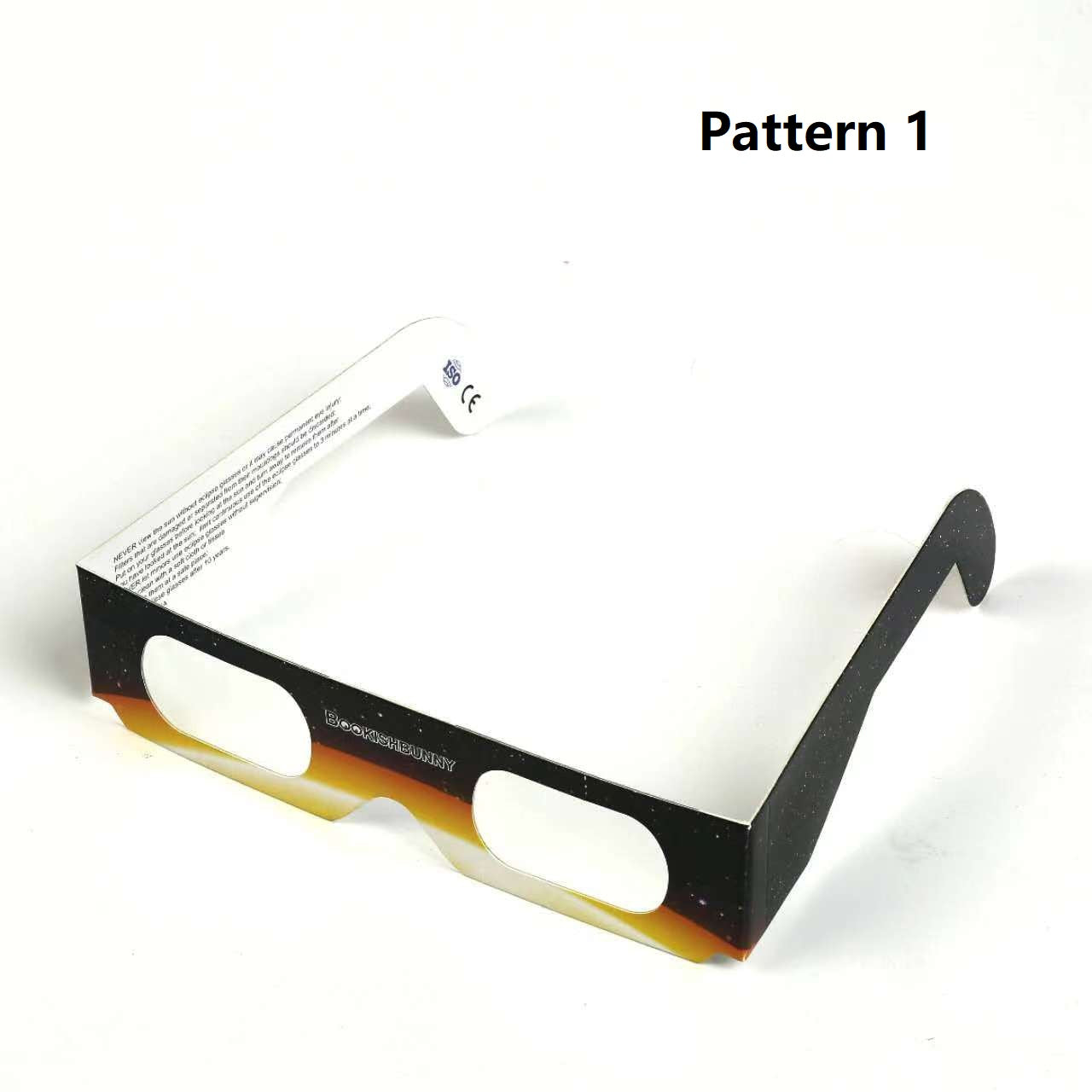 100 Pairs Bookishbunny Solar Eclipse Viewers Paper Glasses Sun Viewing