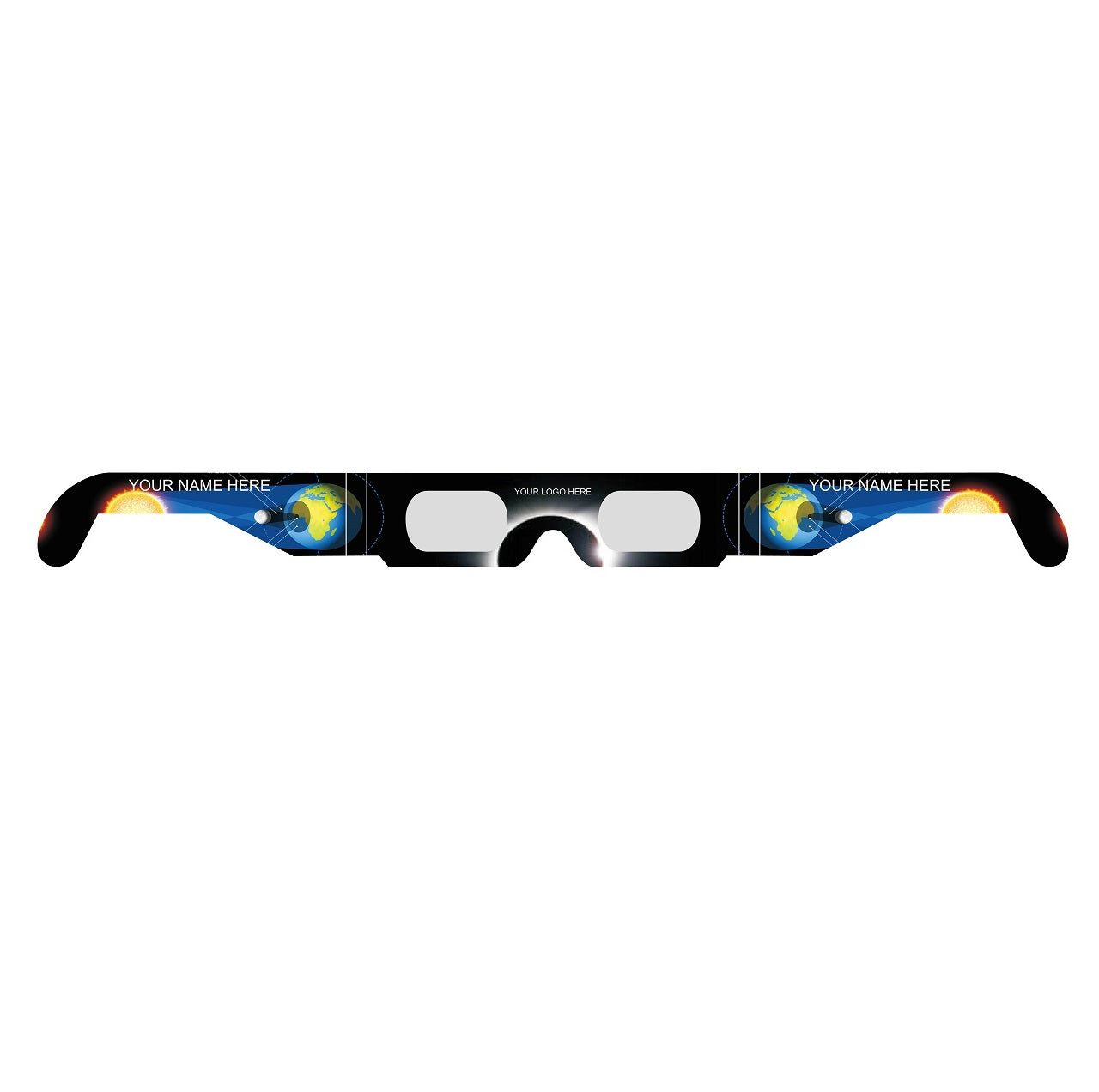 5000 Pairs Custom Made Paper Eclipse Glasses with Our Design